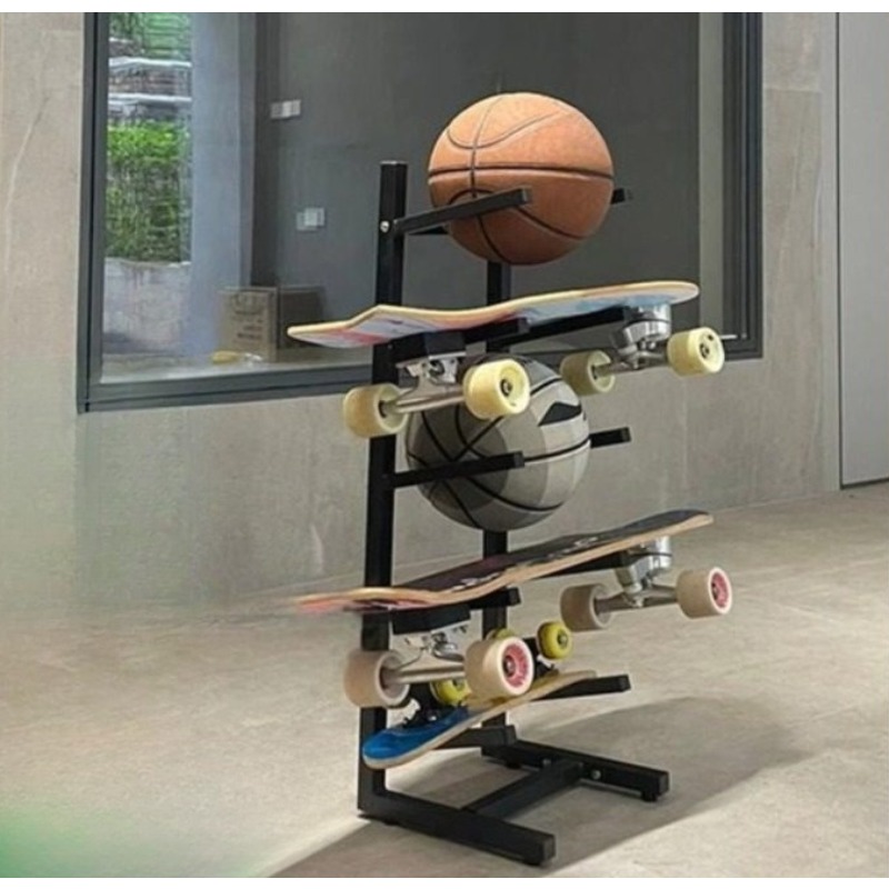 Sports Equipment Basketball - Rak Peralatan Skateboard Desain Terpadu Untuk