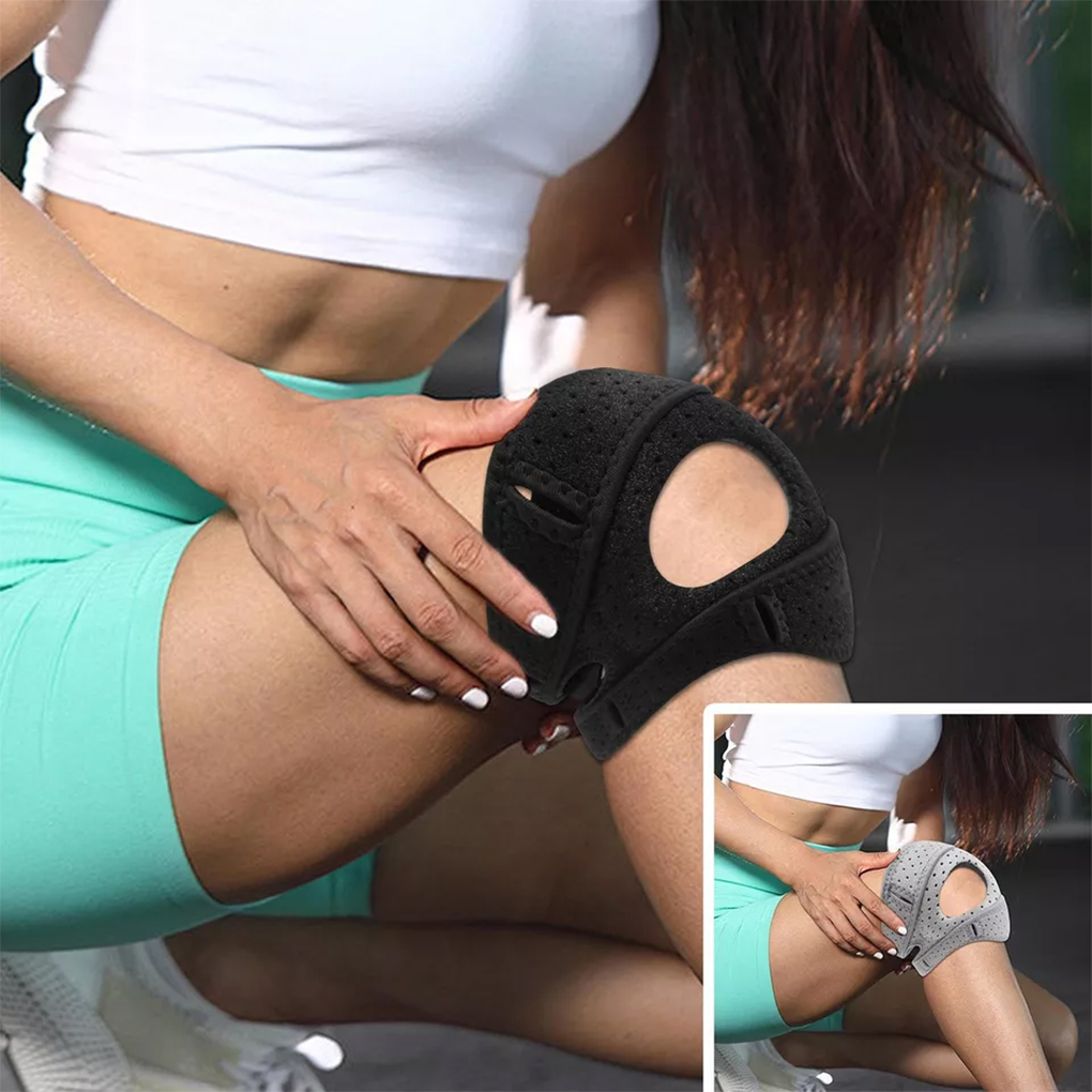 Sports Equipment Knee Support - Penyangga Lutut Bahan PA Cincin Silikon