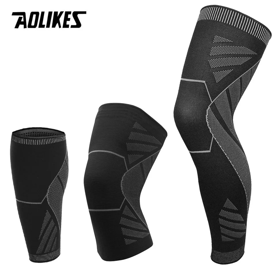 Sports Equipment Knee Support - AOLIKES penjepit lutut kompresi olahraga, 1