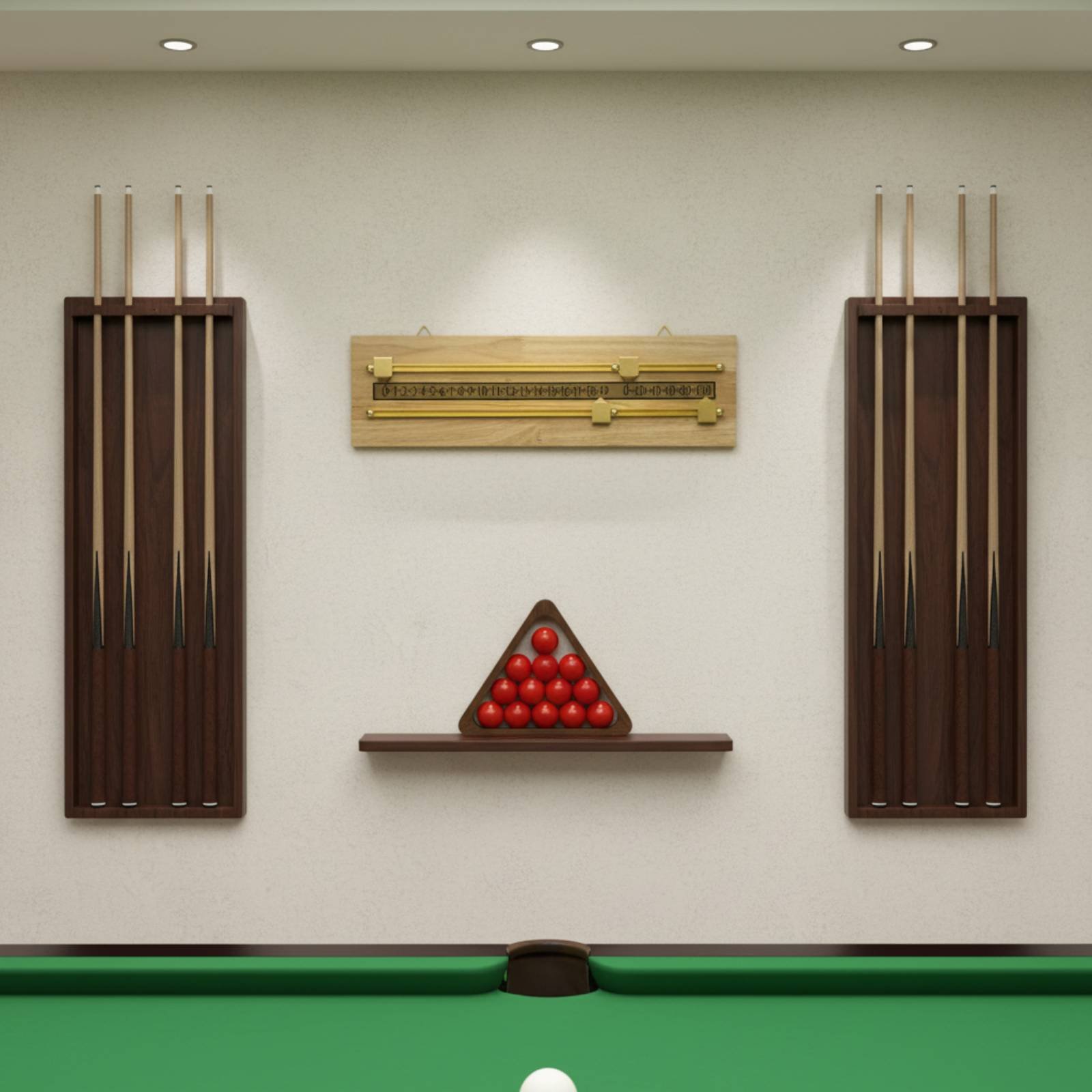 Papan Skor Biliar Kayu Angka J - Sports Equipment Game ulasan dan harga