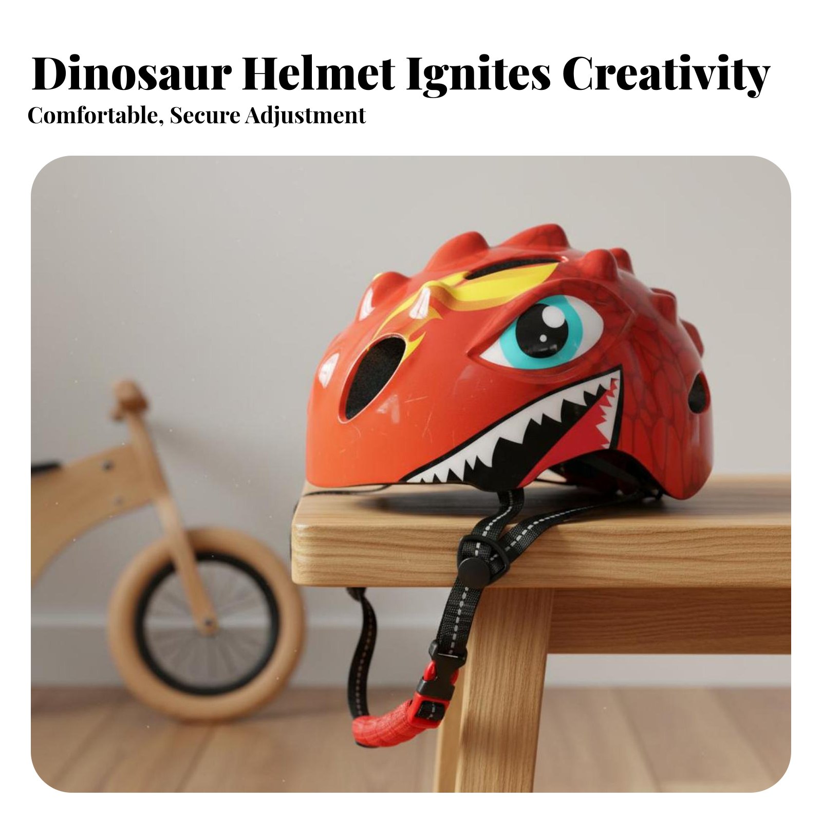 Helm Dinosaurus Kartun Helm Se - Sports Equipment For Kids ulasan dan harga