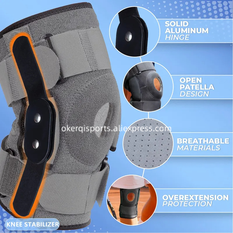 Pelindung lutut 1 buah, perlen - Sports Equipment Knee Support ulasan dan harga